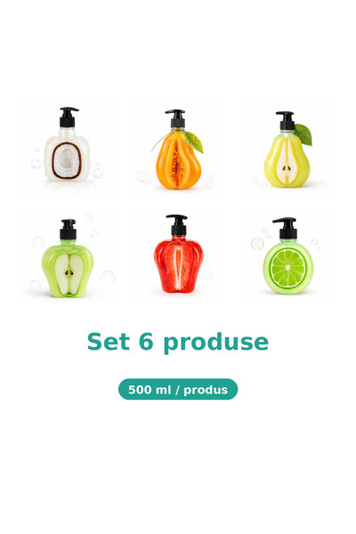 Tasty Set 6 Produse Tasty, Mix Cocos, Pepene Galben, Pere, Mar Extract, Capsu...