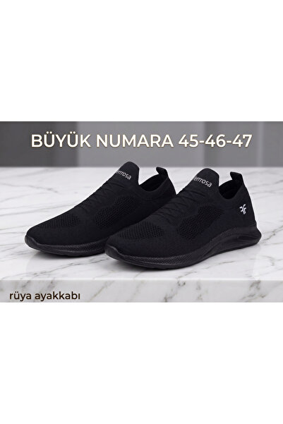 Ferrosa Bağcıksız Erkek Büyük Numara Spor ayakkabı 44-45-46-47