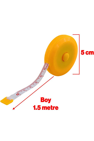 Smartness Pratik ve Taşınabilir Otomatik Mezura – 1.5 Metre