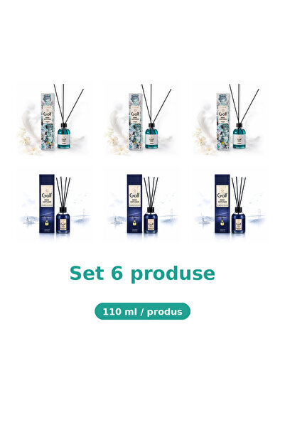 Golf Set 6 Produse Golf, Mix 3x Angel, 3x Bosphorus Dream
