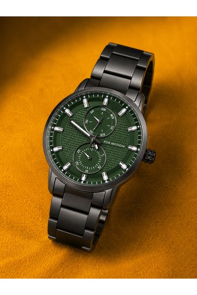 Formotion Çelik Kordon Fonksiyonlu Erkek Kol Saati Metalik Premium Model 013406A