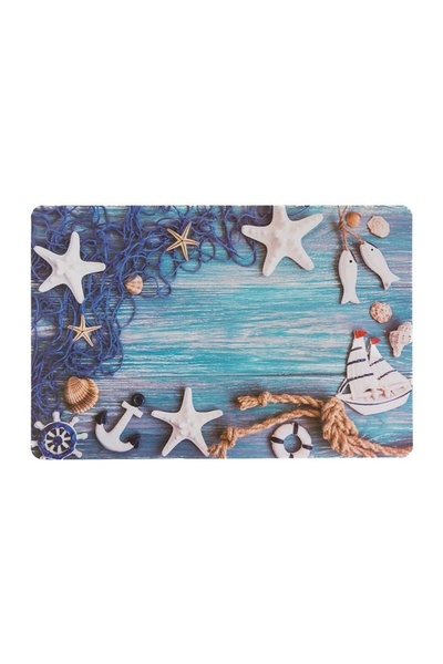OEM Suport Pentru Farfurii, Multicolor, Model De Vară, 43,5x28,5cm
