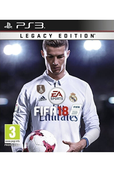 Electronic Arts FIFA 18 Έκδοση Legacy Παιχνίδι PS3 (Μεταχειρισμένο)