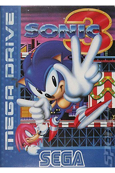 SEGA Σόνικ ο Σκαντζόχοιρος 3 Παιχνίδι Mega Drive (Μεταχειρισμένο)