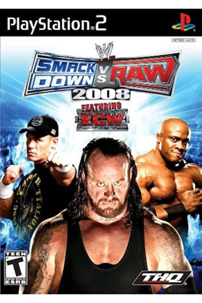 OEM Smackdown Vs Raw 2008 Παιχνίδι PS2 (Μεταχειρισμένο)