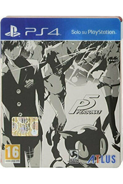 Atlus Persona 5 Έκδοση Steelbook Παιχνίδι PS4 (Μεταχειρισμένο)