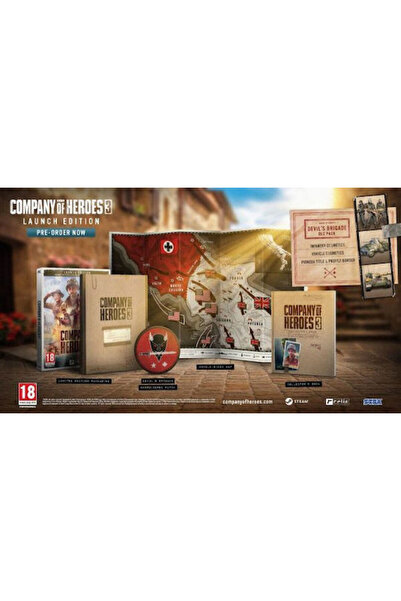 SEGA Company Of Heroes 3 Έκδοση Κυκλοφορίας Παιχνίδι PC