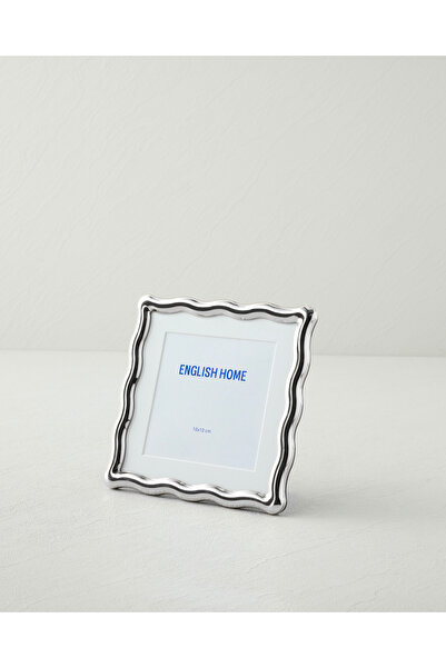 English Home Nola Metal Çerçeve 10x10 cm Silver