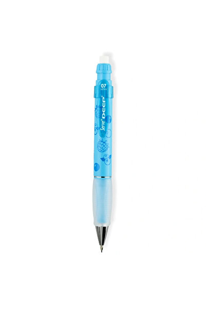 Serve Deep Meknik Kurşun Kalem 0.7 Mm Versatil Kalem Fosforlu Mavi Bogurtln S...