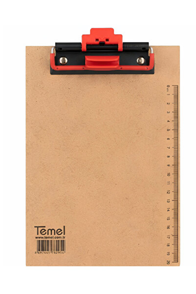 Temel منظم مكتبي خشبي مقاس A5 مع جهاز تثبيت القلم الأوتوماتيكي