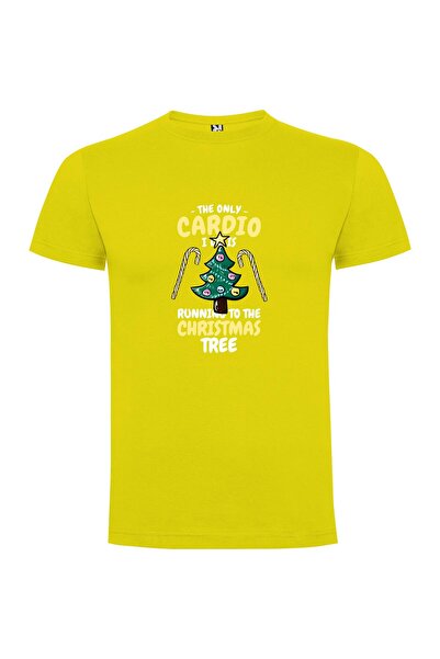 iLovePrints Tree-trotting Christmas Cardio Tshirt
