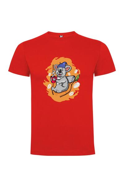 iLovePrints Koala Brews Melodious Coffee Tshirt