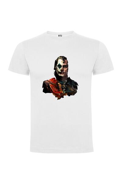 iLovePrints Green-Eyed Joker Portrait Tshirt