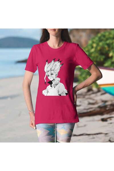 iLovePrints Anime Character with Einstein's Formula Tshirt
