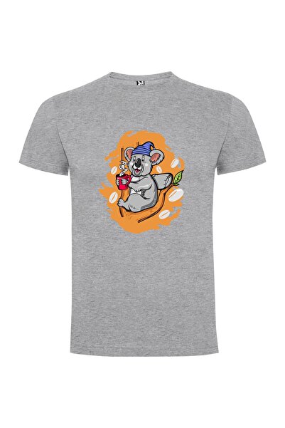 iLovePrints Koala Brews Melodious Coffee Tshirt