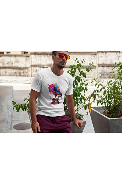 iLovePrints Colorful Abstract Gramophone Tshirt