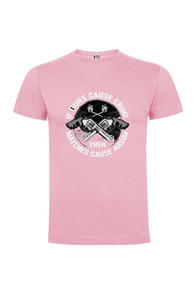 iLovePrints Crossed Guns Tee Tshirt