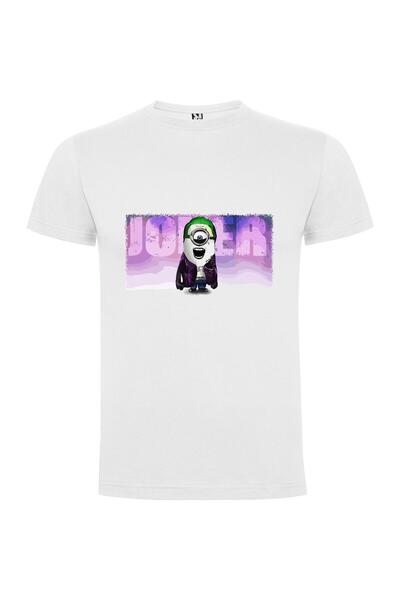 iLovePrints Green-Haired Minion Joker Tshirt