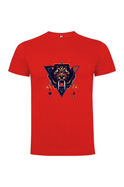 iLovePrints Fierce Fangs Flashing Tshirt