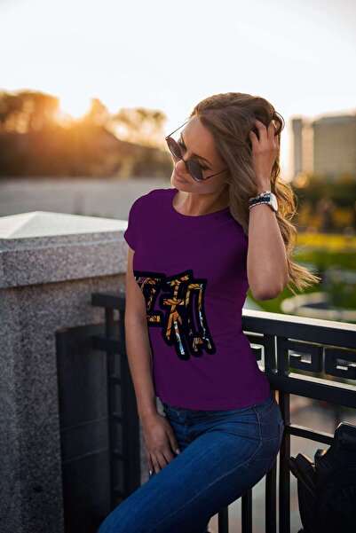 iLovePrints Abstract Art with Kanji Tshirt