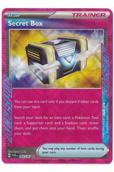 Pokemon Secret Box # 163 - Twilight Masquerade - Card (Mint)