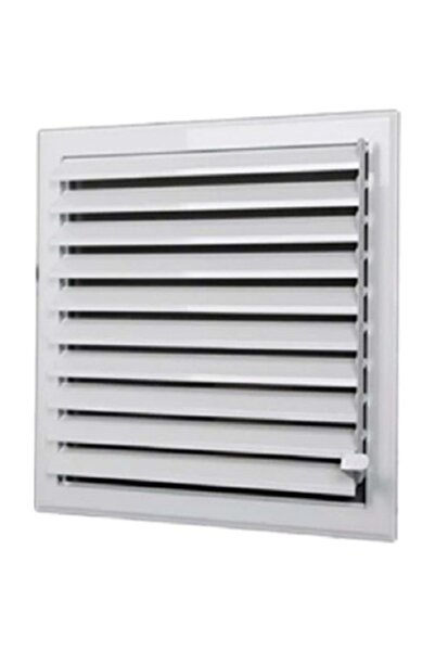 Pipenax 55x55 Menfez Banyo Wc Hareketli Yüzeysel Menfez Panjur plastik