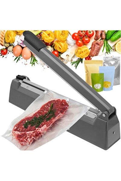 Ruhhy Sigilator manual de pungi de plastic de 300 mm cu control al temporizării