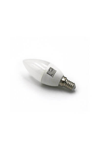 Adeleq Λάμπα LED κεράκι, 5W, για Ντουί Ε14 (μινιόν), 6200Κ (Ψυχρό Λευκό)
