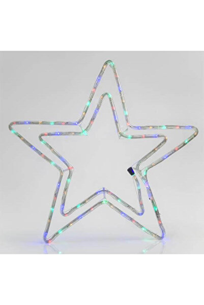 Generic Φωτοσωλήνας LED Αστέρι Διπλό, 55x55 cm με 3 m φωτοσωλήνα, Εσωτερικού ...