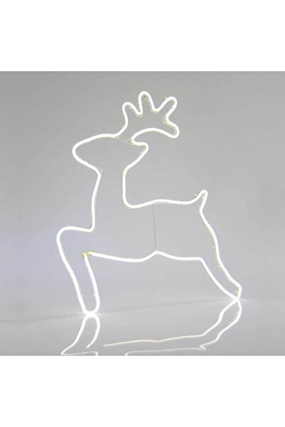 Generic Φωτοσωλήνας NEON LED τάρανδος, 58x65 cm με 3 m φωτοσωλήνα, IP44, Εσωτ...