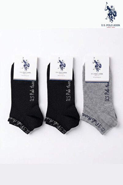 U.S. Polo Assn. Pachet de 3 șosete din bumbac