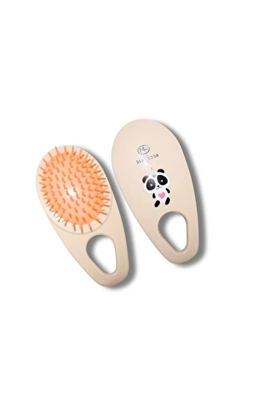 MAXDONA Cartoon Baby Hair Brush - Panda Design Mini Detangling Comb