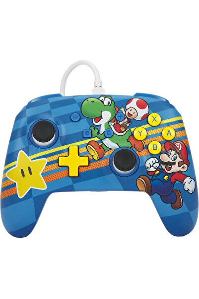 Powera Ενισχυμένο Ενσύρματο Χειριστήριο για Switch Mushroom Kingdom Friends