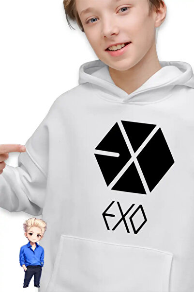 OEM Hanorac Copii Baieti EXO Kpop Merch