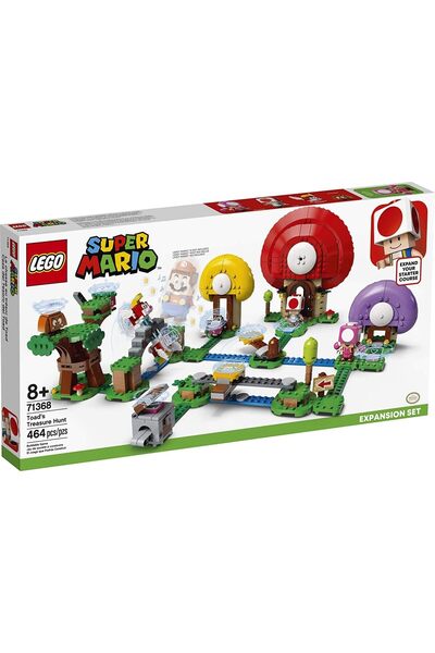 LEGO مجموعة توسيع البحث عن الكنز لسوبر ماريو تود 71368؛ لعبة للأطفال لتعزيز م...