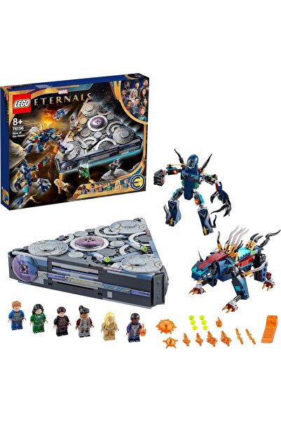 LEGO 76156 Marvel Rise of the Domo Space Building Set, Superhero Spaceship To...