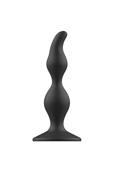 ADDICTED TOYS Plug Anal din Silicon Negru – 12 cm