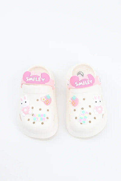 VİNY Kids Cartoon Clogs Garden Shoes – Lightweight EVA Slip-On Clogs with Bac...