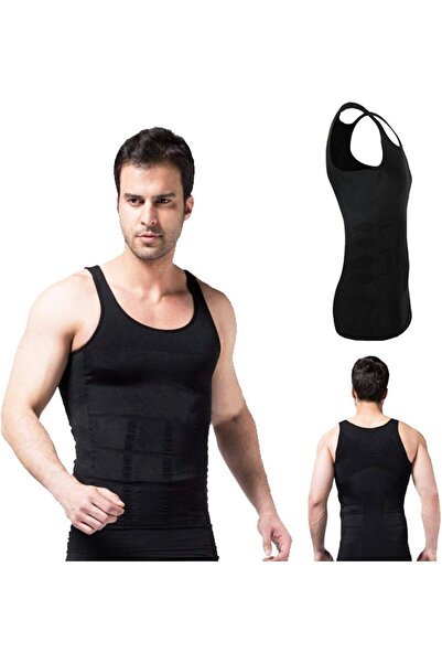 Slim 'N Flit Slimin Lift Abdominal Compression by Bi Star for Men Size S - Bl...