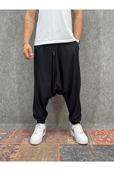 FıttingRoom Black Shalwar with Elasticated Waist