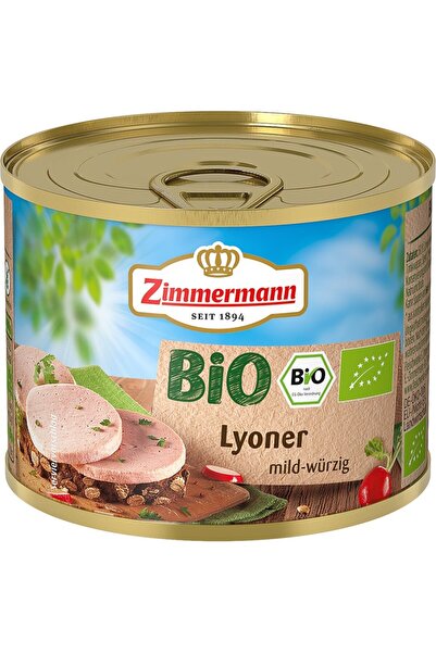 Zimmermann Conserva cu carne Lyoner fara gluten,