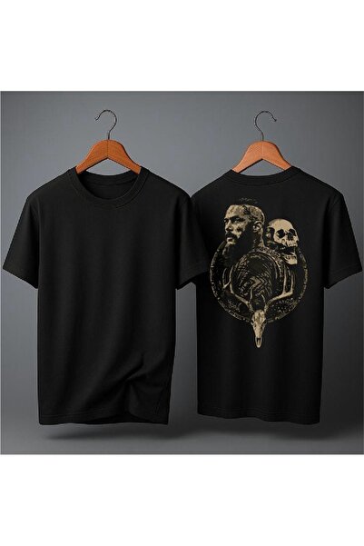 EFEVRA ragnar lothbrok baskılı oversize t-sirth
