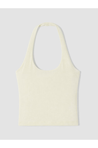 LC Waikiki I Halter Roba Yaka Women Crop من Freezen Store