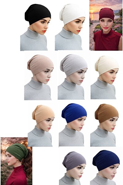 ALDAIYR Tesettür Boru Slip-On Cap
