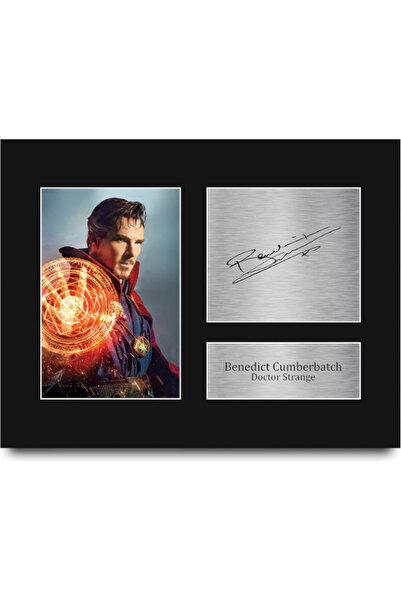 HWC Trading صورة موقعة ومطبوعة لـ Benedict Cumberbatch من مسلسل Avengers وDoc...