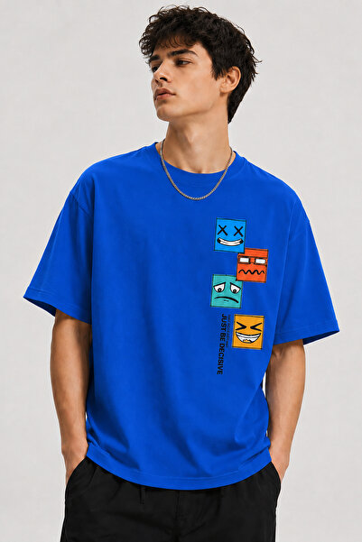 ArtYus Samo budi odlučan – grafička majica sa štampanjem, unisex, oversize – ...