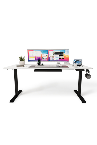 Ofisimi Uprise Comfort Çift Motorlu Yükseklik Ayarlı Masa (180cm) - (72–121 h...
