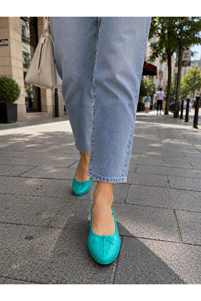 belixspor Zenne Heeled Moccasins 36-40 Green