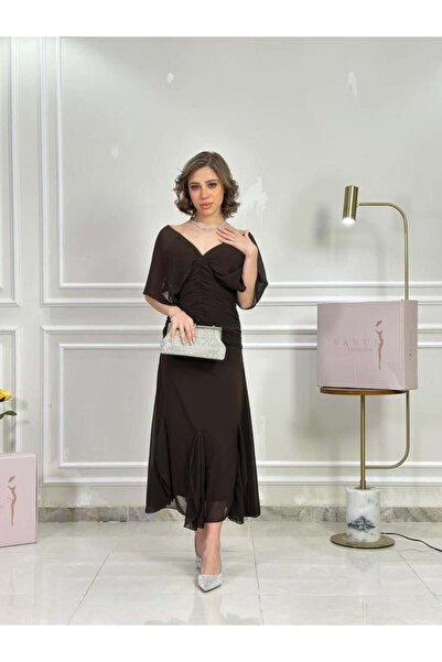 vanus fashion 7098 - midi evening dress