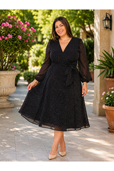 Tasha Boutique Rochie cu buline TSH469